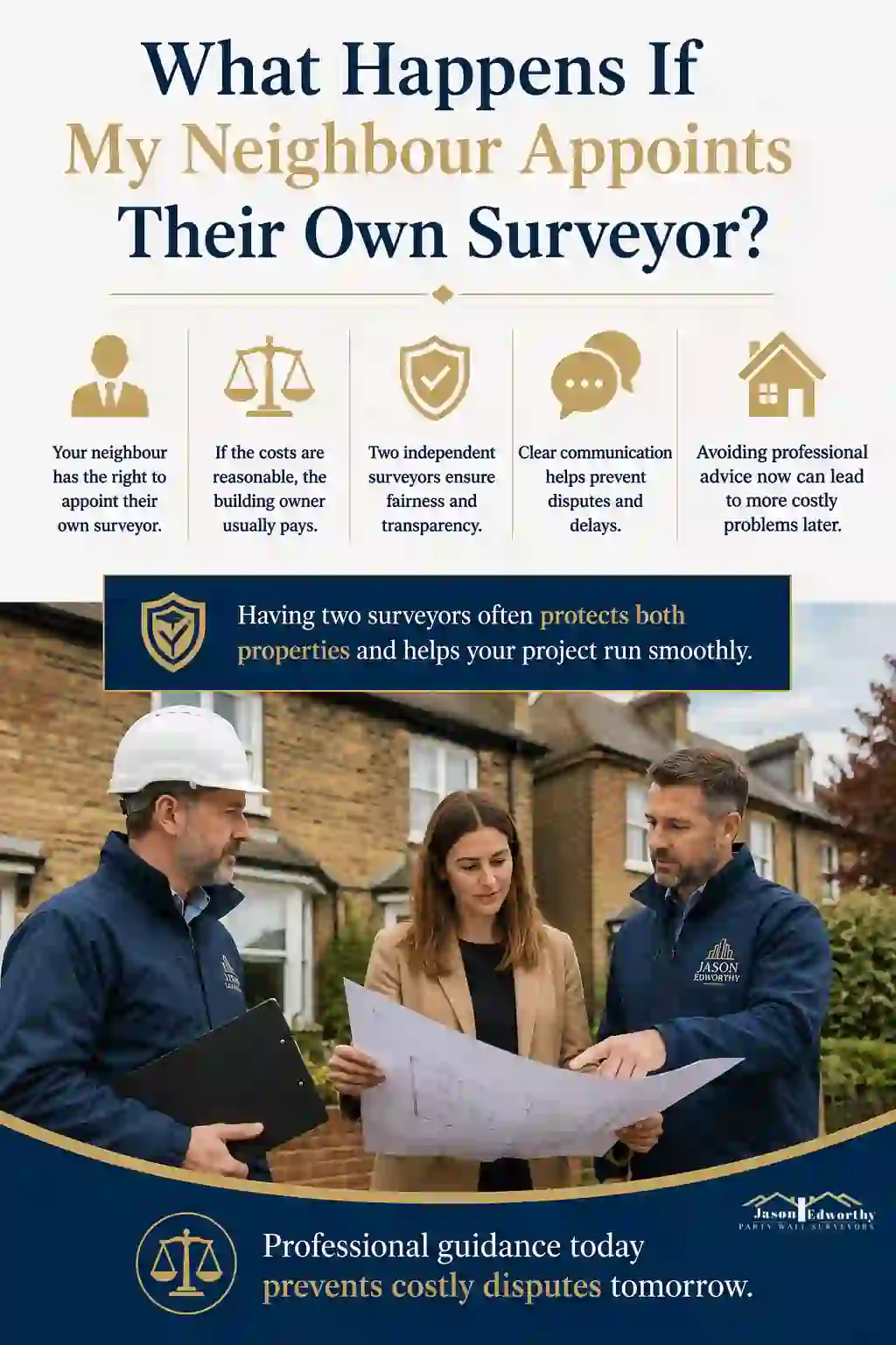 What Happens If My Neighbour Appoints Their Own Surveyor Sevenoaks?