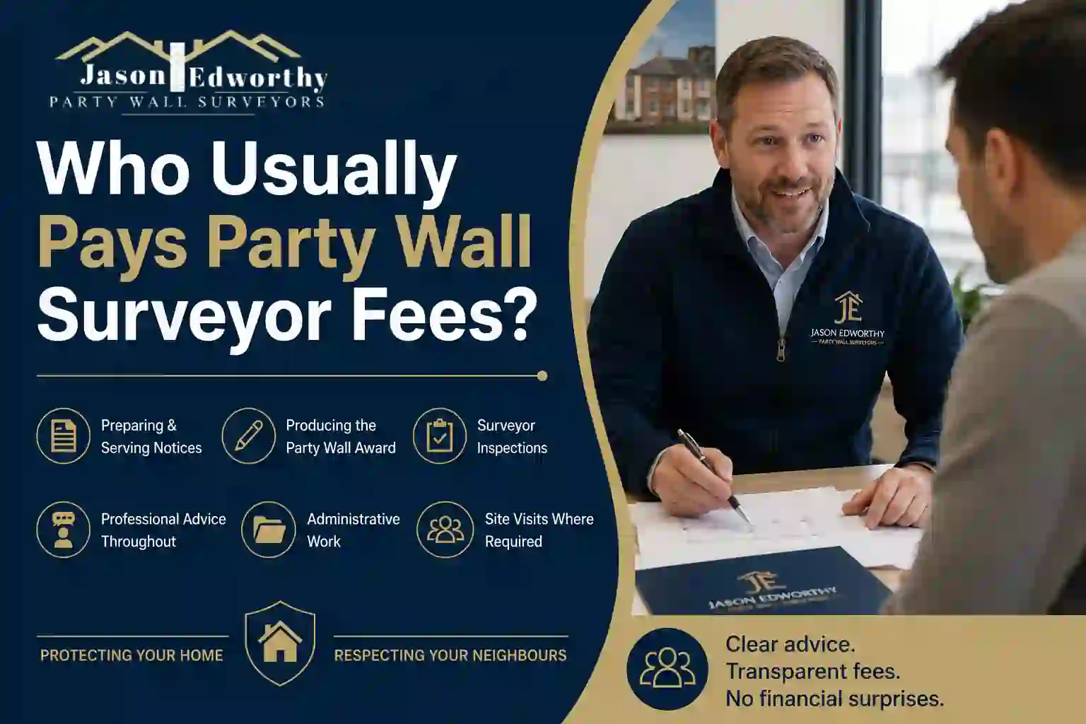 Who Usually Pays Party Wall Surveyor Fees Sevenoaks?